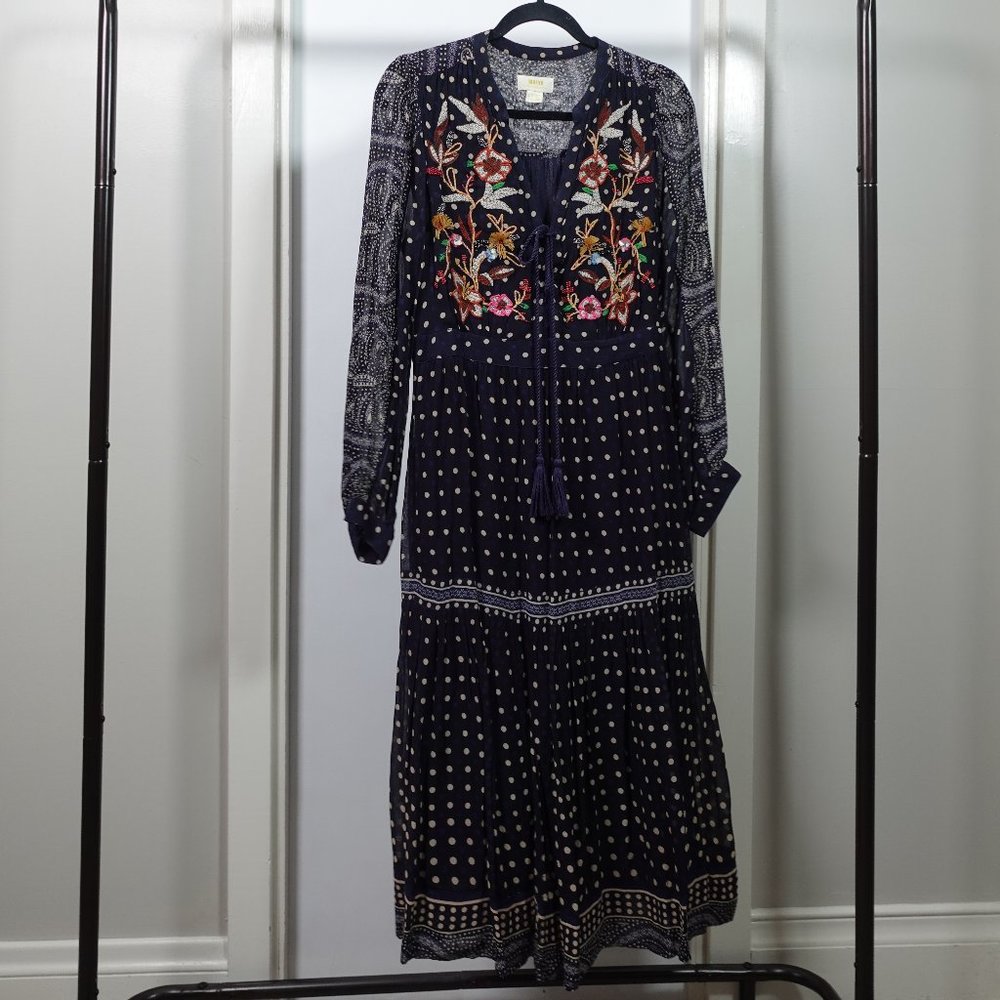 Anthropologie size 8 midi dress